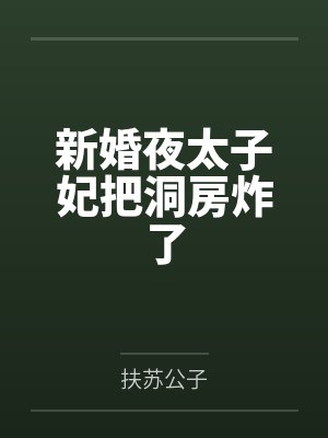 新婚夜太子妃把洞房炸了